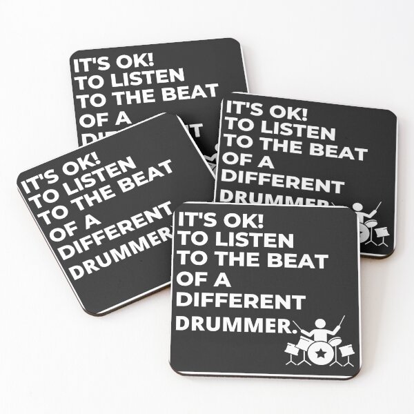 Item preview, It's ok to listen to the beat of a different drummer! designed and sold by UnboundFull.