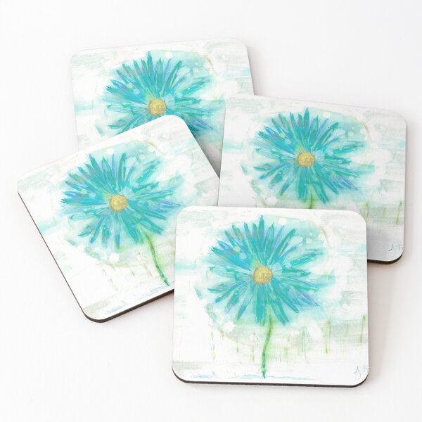 Item preview, For Daisy Suicide Memorial Flower Watercolor  designed and sold by Silver Sky by Janet.