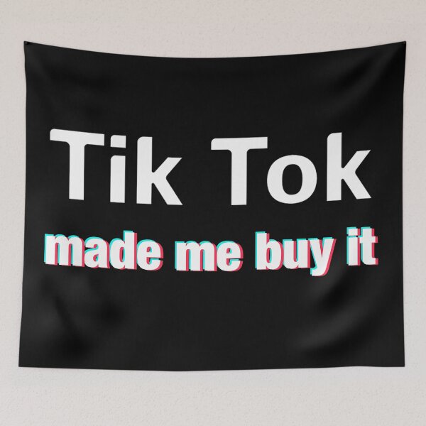 Item preview, Tik Tok Made Me Buy It for Black Materials Only designed and sold by joechoe.