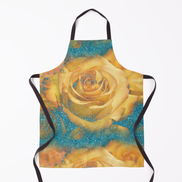 Item preview, Vintage floral pattern with yellow roses designed and sold by Xarah.