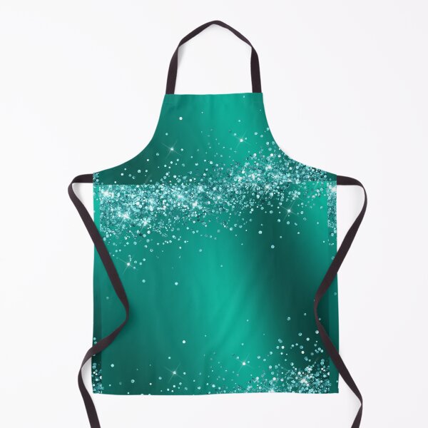 Item preview, Christmas Lover Elegant Teal Holographic Glitter Effect Printed Texture designed and sold by UniQueensShop.