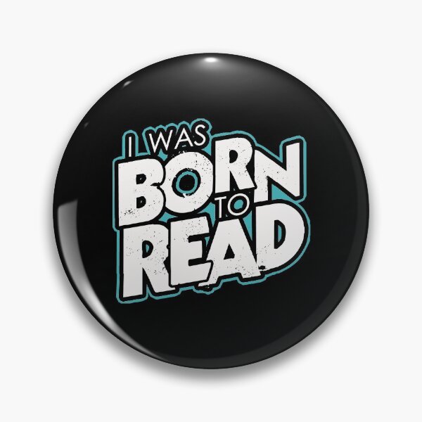 Item preview, I was born to read designed and sold by mederDESIGNS.