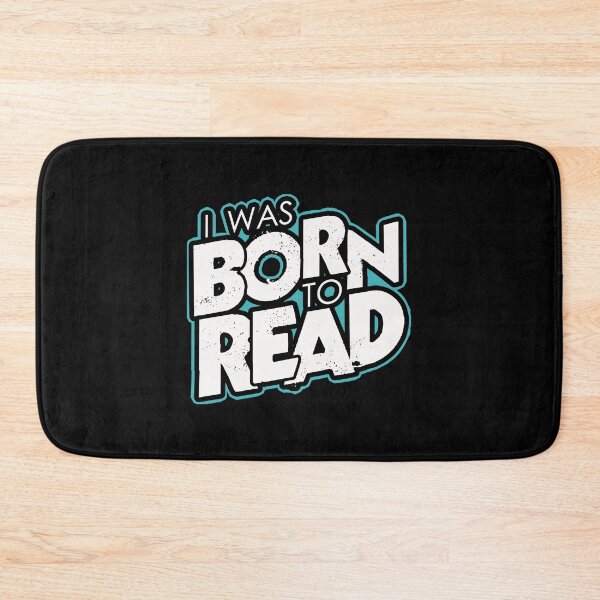 Item preview, I was born to read designed and sold by mederDESIGNS.