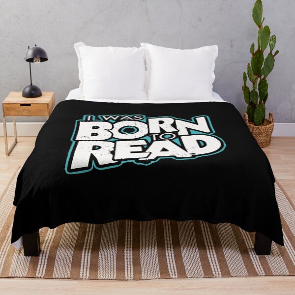 Item preview, I was born to read designed and sold by mederDESIGNS.