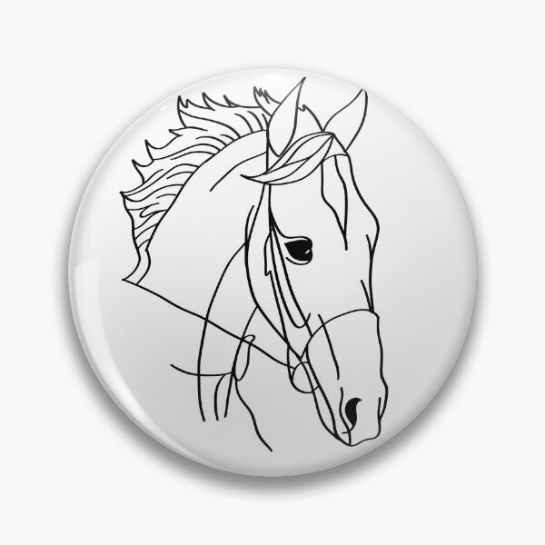 Artikelvorschau, Horse Art Hand gezeichnet entworfen und verkauft von della95.