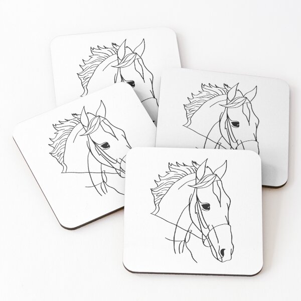 Artikelvorschau, Horse Art Hand gezeichnet entworfen und verkauft von della95.