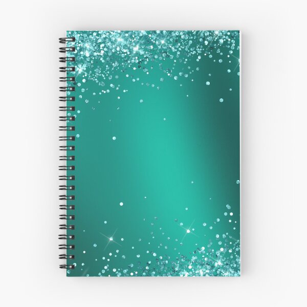 Item preview, Christmas Lover Elegant Teal Holographic Glitter Effect Printed Texture designed and sold by UniQueensShop.