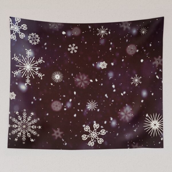 Item preview, Snowfall dark red designed and sold by Vanissa Berg.