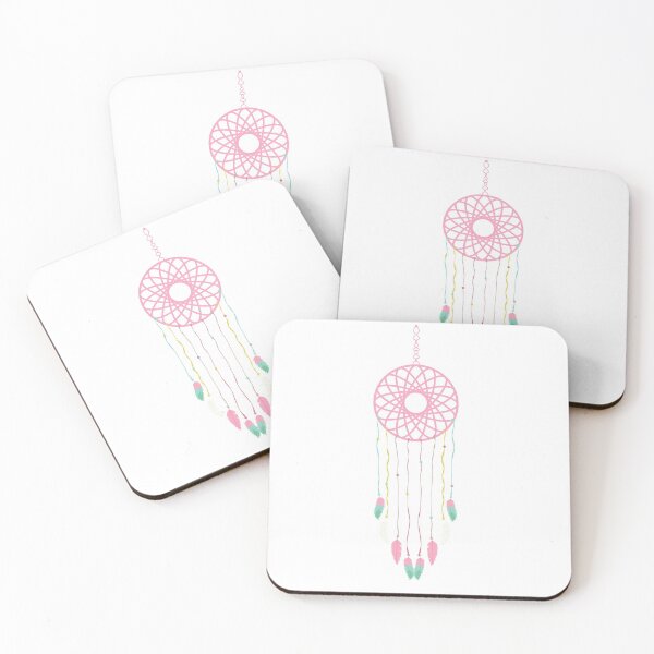 Item preview, Pink yellow and green dream catcher circle designed and sold by Vipstride  Services.