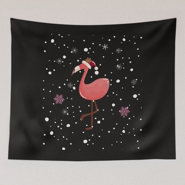 Item preview,   flamingo santa with snowflake II designed and sold by EclairVanilla.