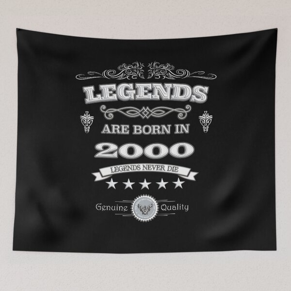 Item preview, Legends Are Born In 2000 designed and sold by tpixx.