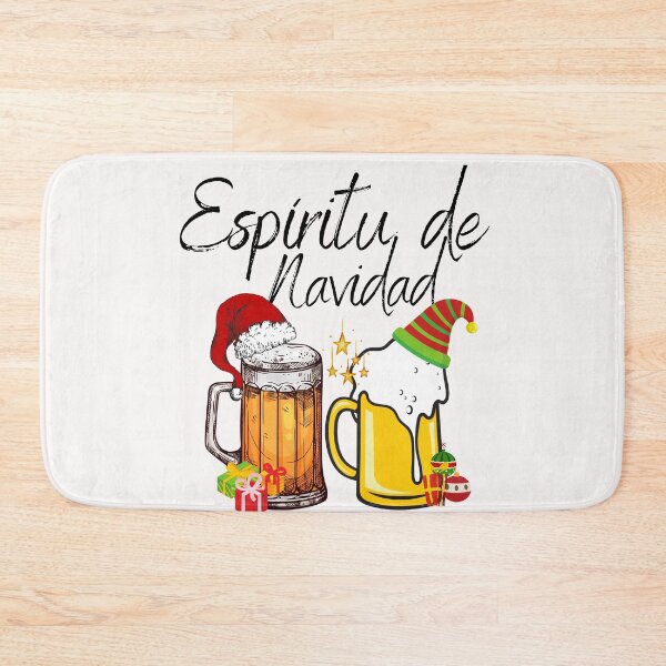 Item preview, Espiritu de navidad, Feliz Navidad, Prospero ano y felicidad, Merry Christmas, feliz, spanish Christmas, mexican christmas, hispanic, christmas, designed and sold by prteacool.