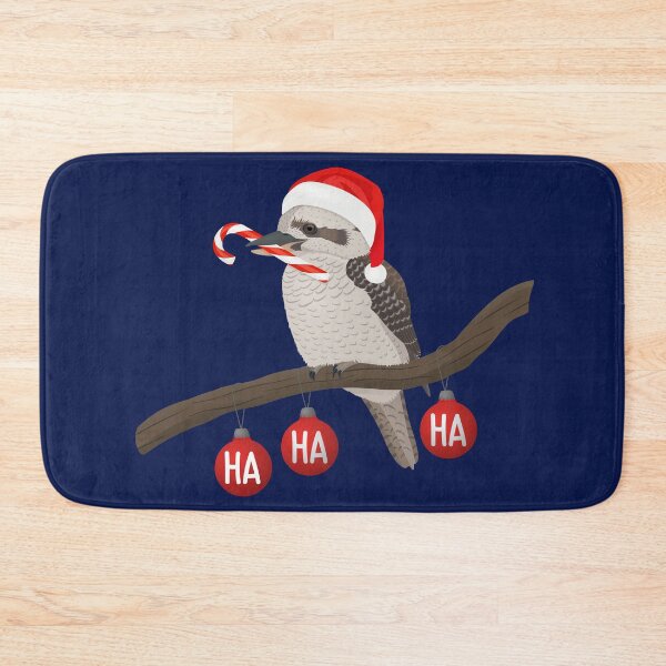 Item preview, Australian Christmas ha ha ha laughing kookaburra designed and sold by Tefra.
