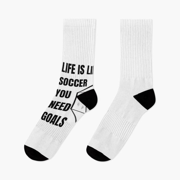 Item preview, Life Is Like Soccer You Need Goals designed and sold by Hatomomox.