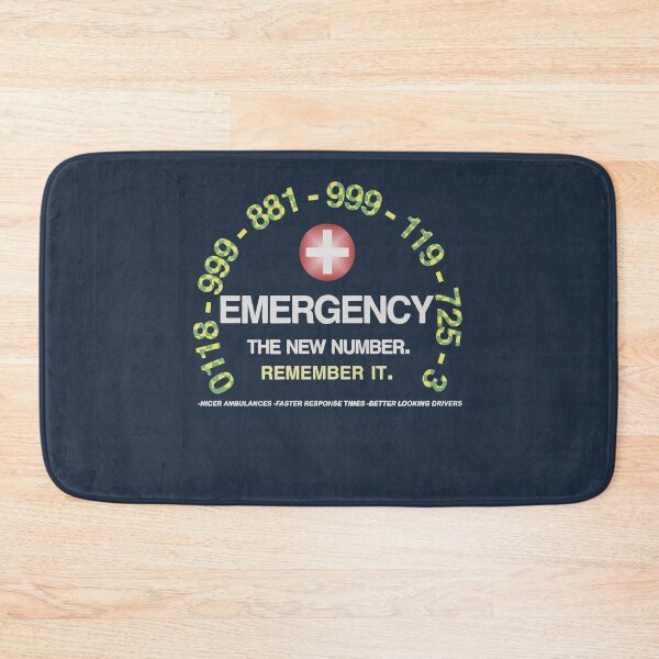 Item preview, IT Crowd Inspired Emergency designed and sold by WalkingSteam.