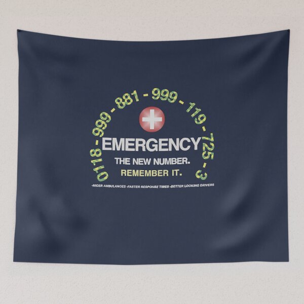 Item preview, IT Crowd Inspired Emergency designed and sold by WalkingSteam.