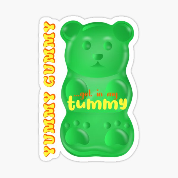 Item preview, Green Gummy Bear: Yummy Gummy... designed and sold by PawsitiveMum.