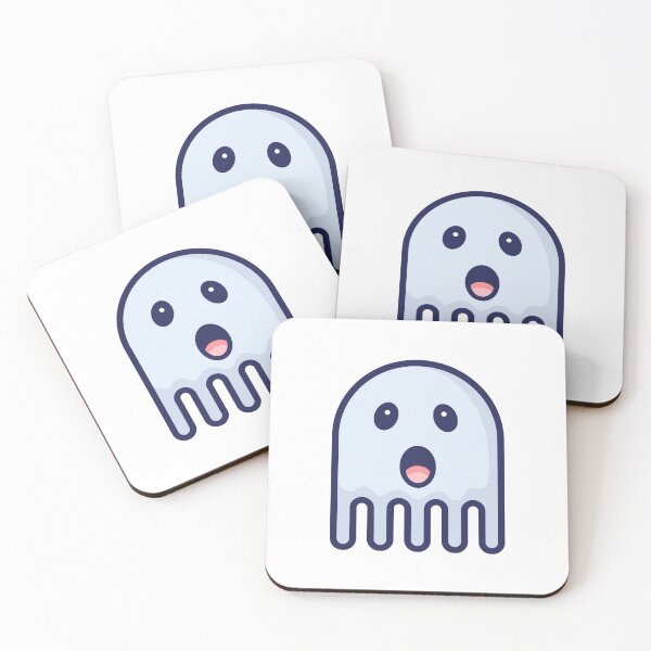 Item preview, Cute Ghost Tshirt print designed and sold by nadimujjl.