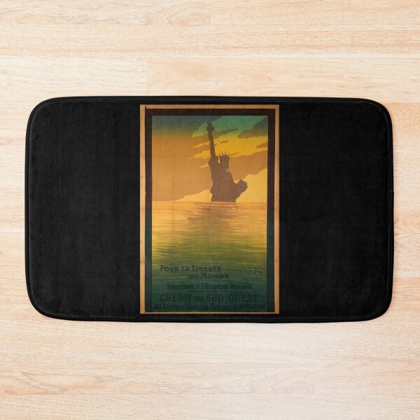 Item preview, retro pour la liberte du monde souscrivez a lemprunt national a la banque nationale de credit vintage reclame designed and sold by CorasPosters.