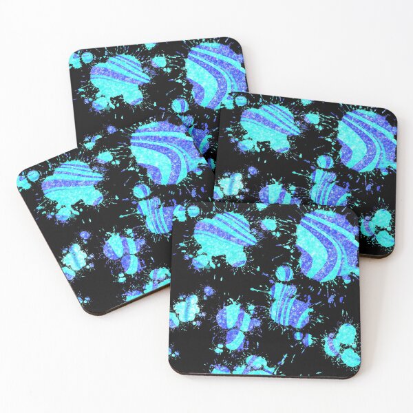 Item preview, blue sparkle designed and sold by Stickerdepo.