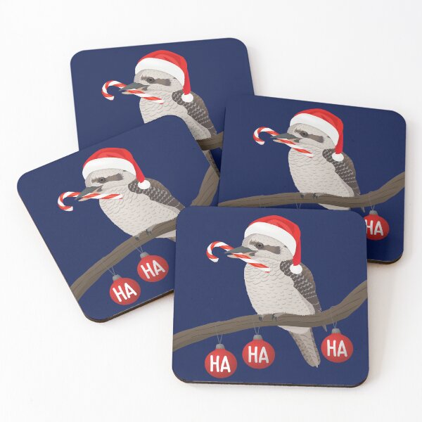 Item preview, Australian Christmas ha ha ha laughing kookaburra designed and sold by Tefra.
