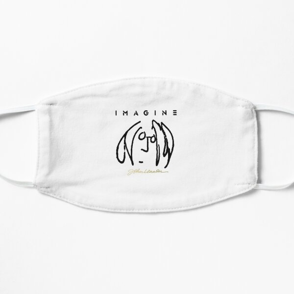 john Lennon SELF Portrait Flat Mask