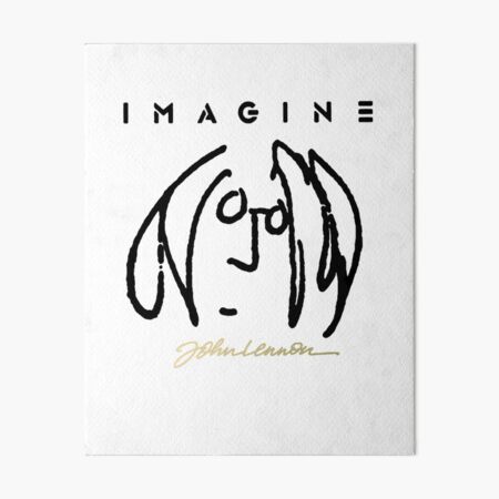 john Lennon SELF Portrait Art Board Print