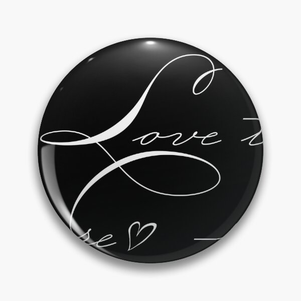 Item preview, Love The You That You Are (text in white, patterned script) designed and sold by AlwaysHollyJo.