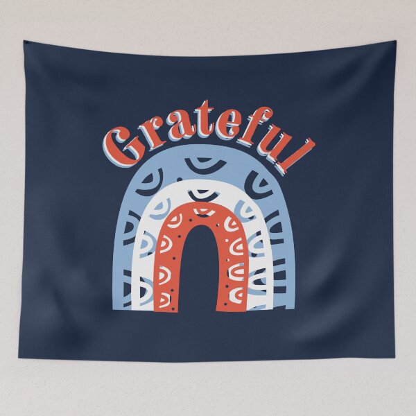 Item preview, GRATEFUL Rainbow, Live the life you want to live, Not someone else's. designed and sold by AmazingEcraft.