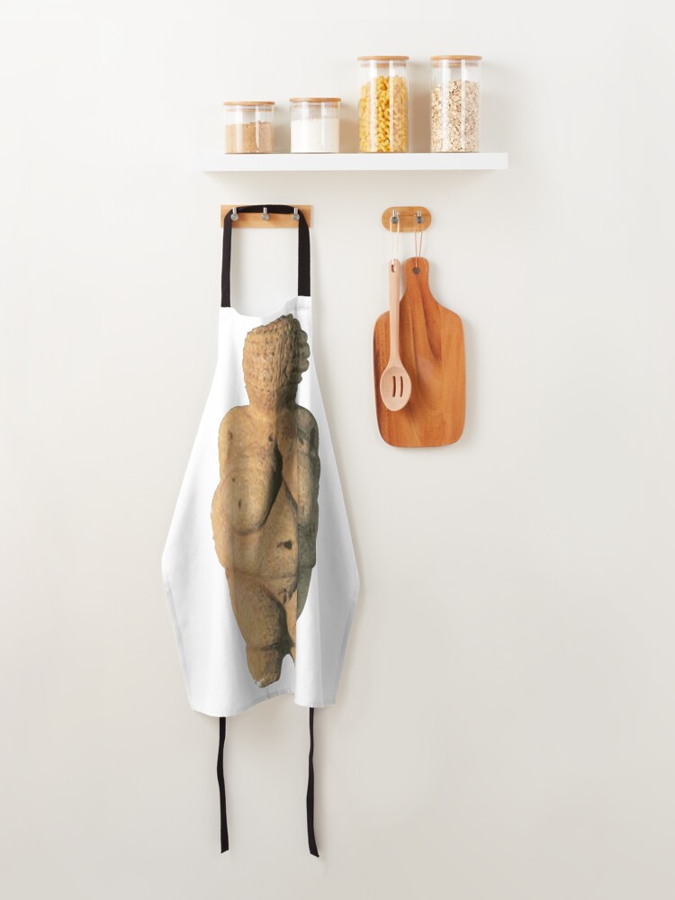 Alternate view of #Venus of #Willendorf #artifact sculpture art figurine statue humanbody #VenusofWillendorf Apron
