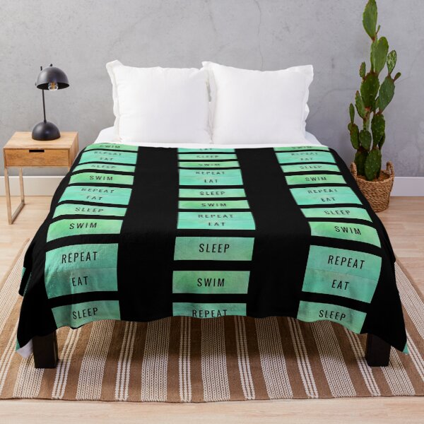 Item preview, Eat sleep swim repeat  designed and sold by ^ H12021 ^.