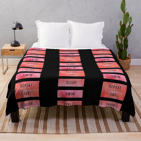 Item preview, Eat sleep swim repeat  designed and sold by ^ H12021 ^.