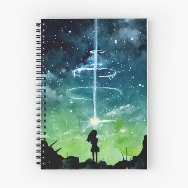 Item preview, Watercolor Green Galaxy Painting designed and sold by Super-B.