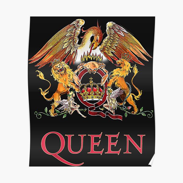 Queen Official Classic Crest  Poster