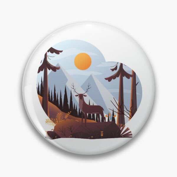 Item preview, Deer Forest Cartoon designed and sold by artPS.