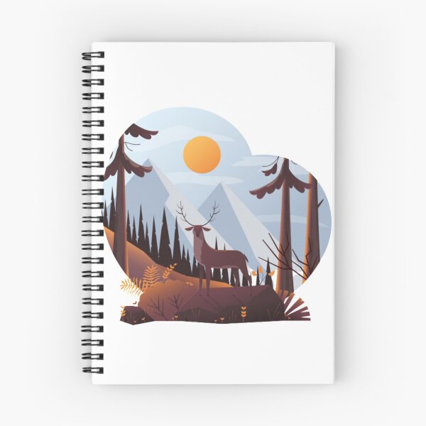 Item preview, Deer Forest Cartoon designed and sold by artPS.