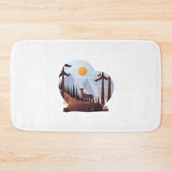 Item preview, Deer Forest Cartoon designed and sold by artPS.