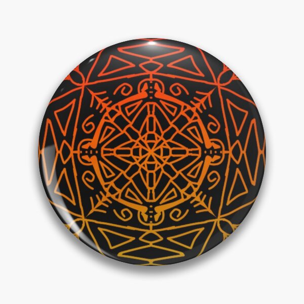 Item preview, Red orange yellow pattern gradation designed and sold by ShiraiTKDesigns.