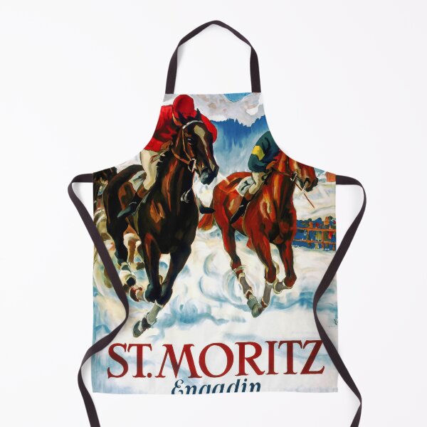 Item preview, retro st moritz vintage reclame designed and sold by CorasPosters.