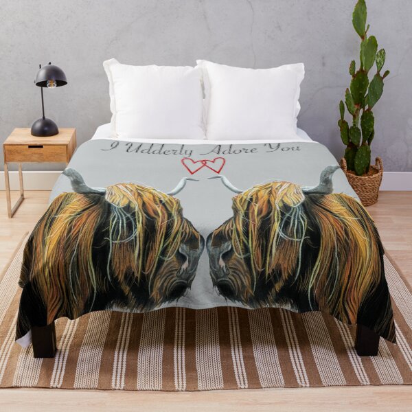 Item preview, I Udderly Adore you Highland Cow Gift Range designed and sold by IslesArt.