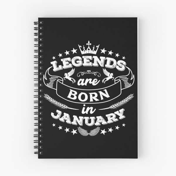 Item preview, Legends are born in January designed and sold by Beefytee.