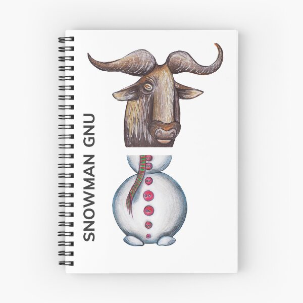 Artikelvorschau, SNOWMAN GNU by FrankenDuo entworfen und verkauft von FrankenDuo.