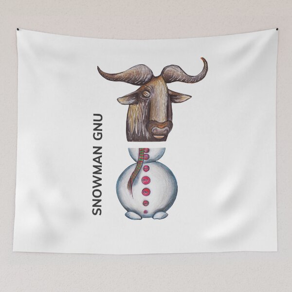 Artikelvorschau, SNOWMAN GNU by FrankenDuo entworfen und verkauft von FrankenDuo.