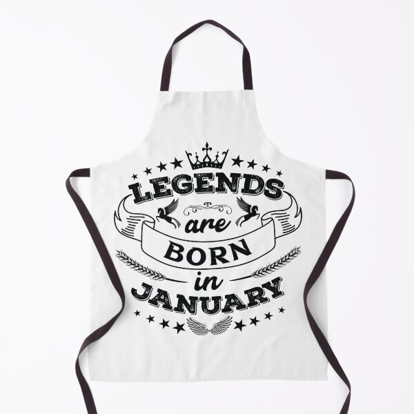 Item preview, Legends are born in January designed and sold by Beefytee.