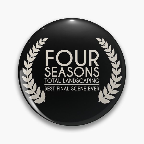 Item preview, Copy of Four Seasons Total Landscaping - AWARD for Best Final Scene Ever (White) designed and sold by Any Color Designs.