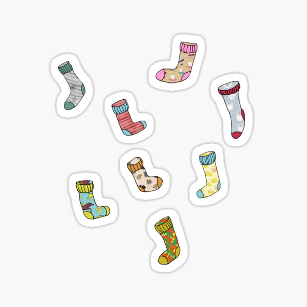 Item preview, Colorful socks for colorful days designed and sold by LeahHa.