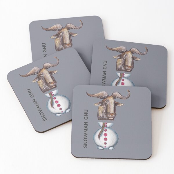 Item preview, SNOWMAN GNU by FrankenDuo topaz grey designed and sold by FrankenDuo.