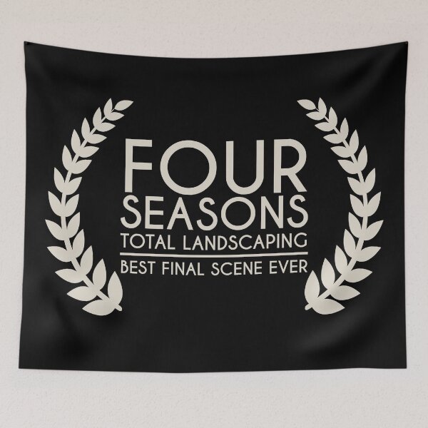 Item preview, Copy of Four Seasons Total Landscaping - AWARD for Best Final Scene Ever (White) designed and sold by Any Color Designs.