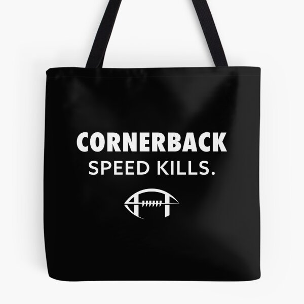 Item preview, Cornerback Speed Kills American Football Gift designed and sold by SuperFreshArt.