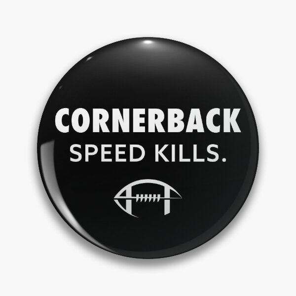 Item preview, Cornerback Speed Kills American Football Gift designed and sold by SuperFreshArt.
